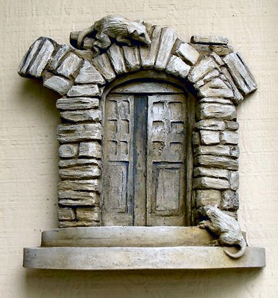 Possum Birdfeeder Wall Sculpture
